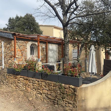 Votre Cocon En Pierre Et Son Spa En Option Gite Le Repos Des Chenes Régusse Exterior photo