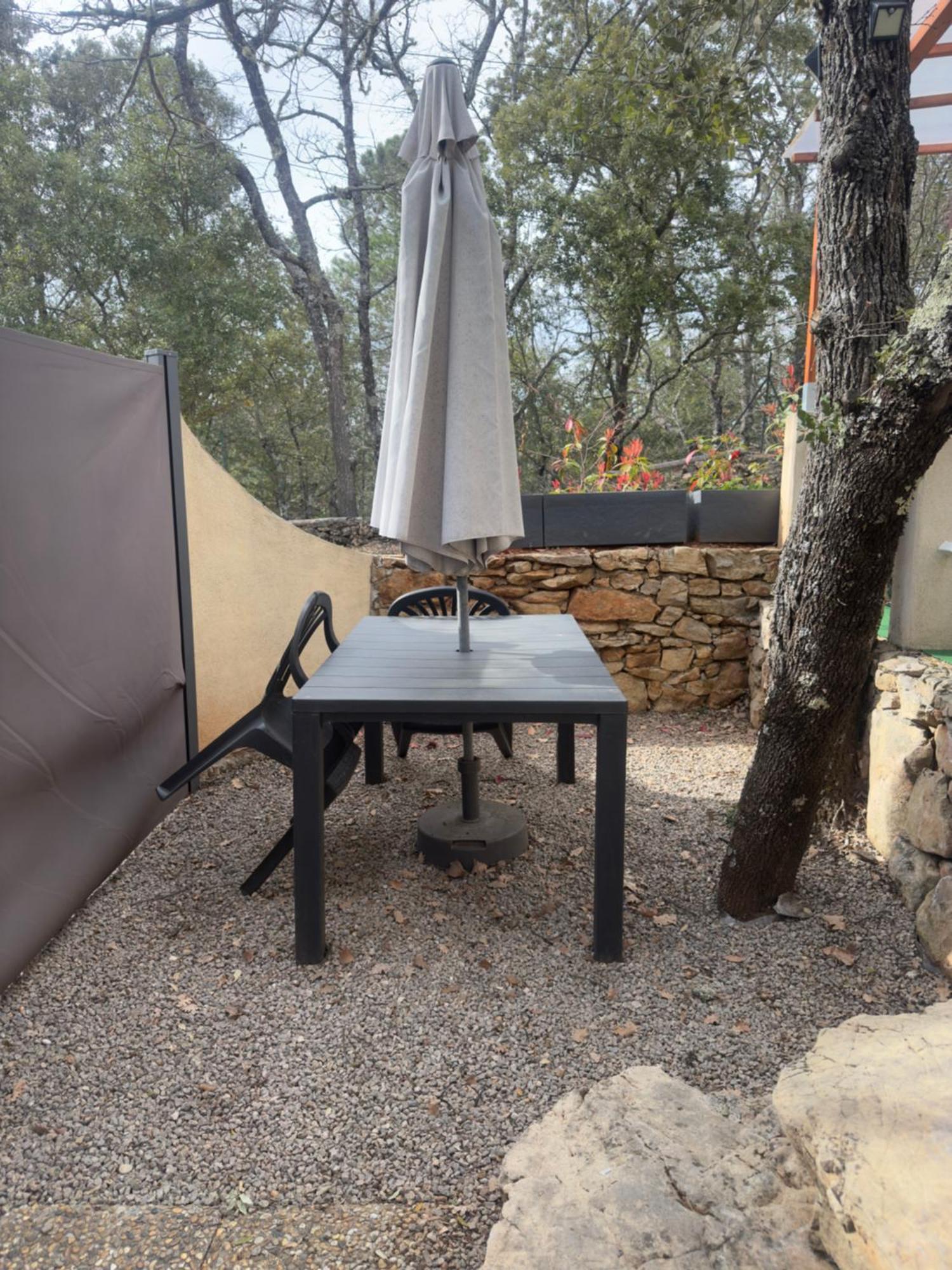 Votre Cocon En Pierre Et Son Spa En Option Gite Le Repos Des Chenes Régusse Exterior photo